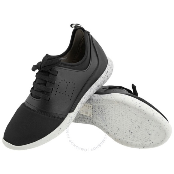 BALLY | Avelle perforated neoprene and leather sneakers Size 36.5 NEW - Picture 2 of 10